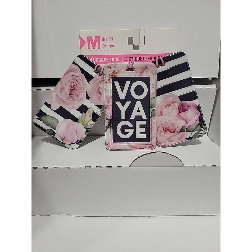 My Tagalongs Luggage Tags Travel Tag Summer Fun 3 PIECE Bag ID Lifestyle